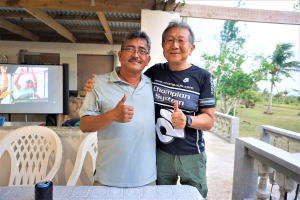 アタリック市長と大西